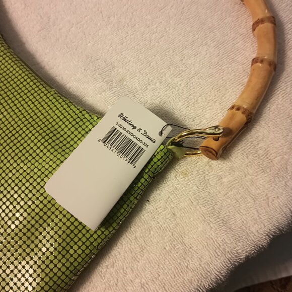 Whiting and Davis Green Chainmail Bag. - Picture 4 of 6